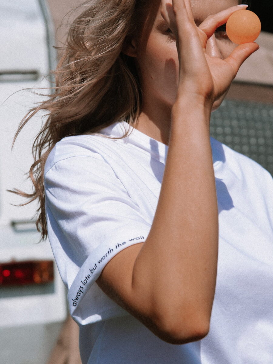 T-shirt oversize / always late - obrazek 5